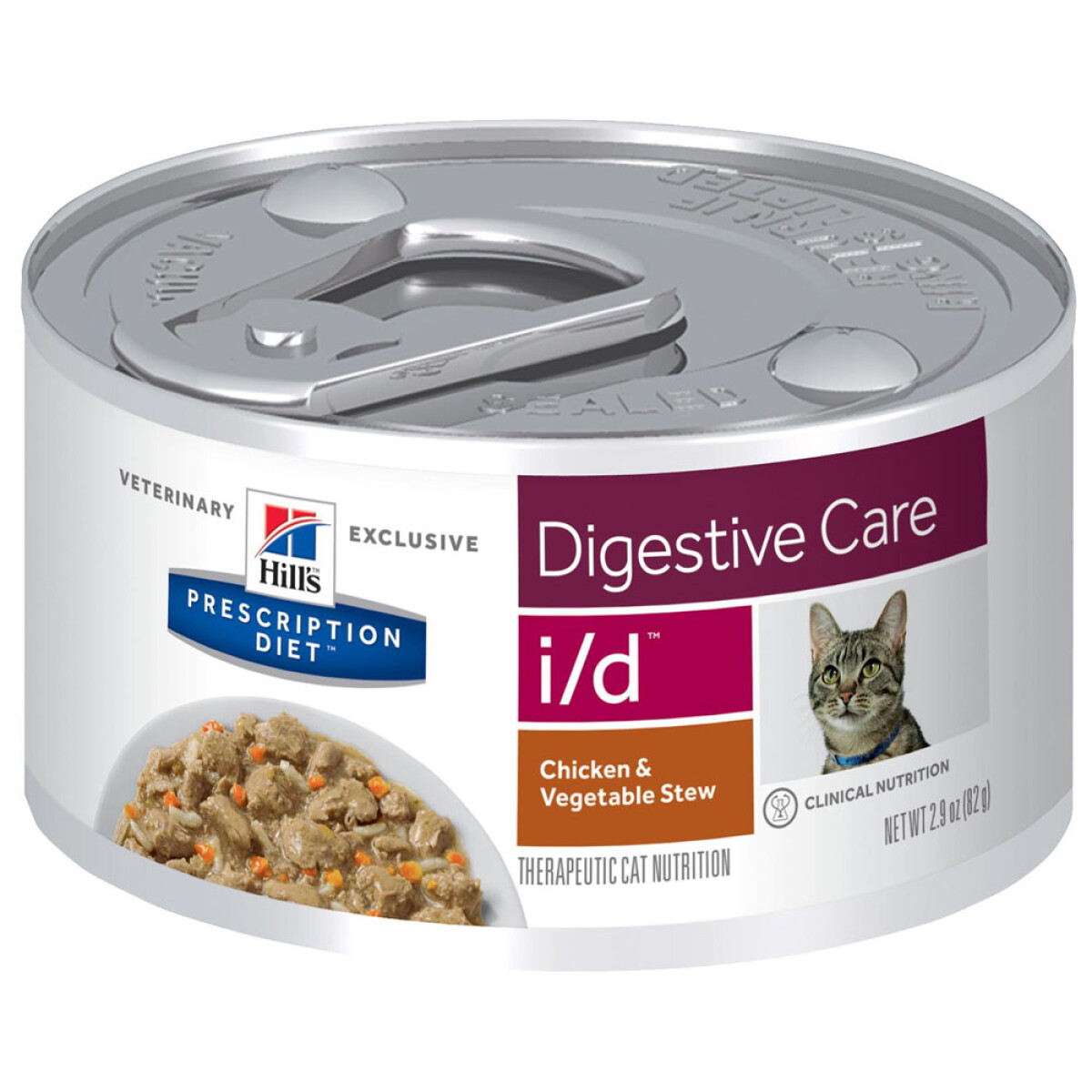 Hills Feline I/d Cuidado Digestiva Lata 156 Gr 