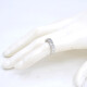 Anillo En Oro 18K Blanco Y Brillantes Anillo En Oro 18K Blanco Y Brillantes