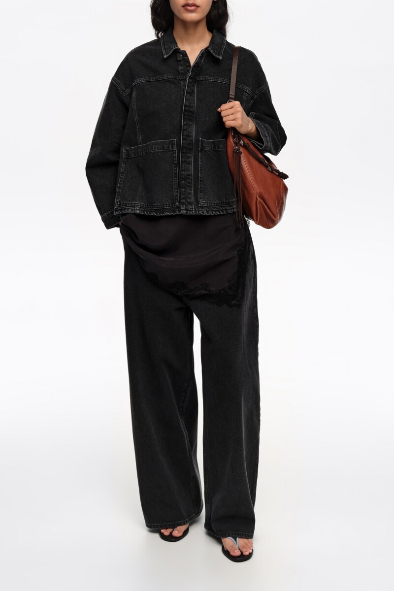 CHAQUETA Negro