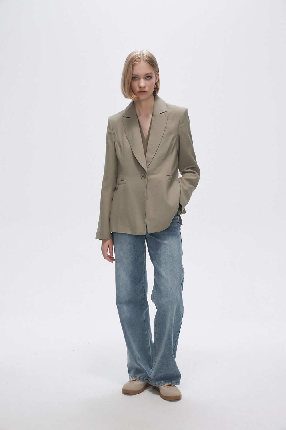 Blazer Gressier Verde Grisaceo