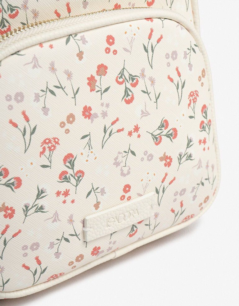 Mochilas Urbanas Basicos Mochila Urbana Flores - Estampado Flores