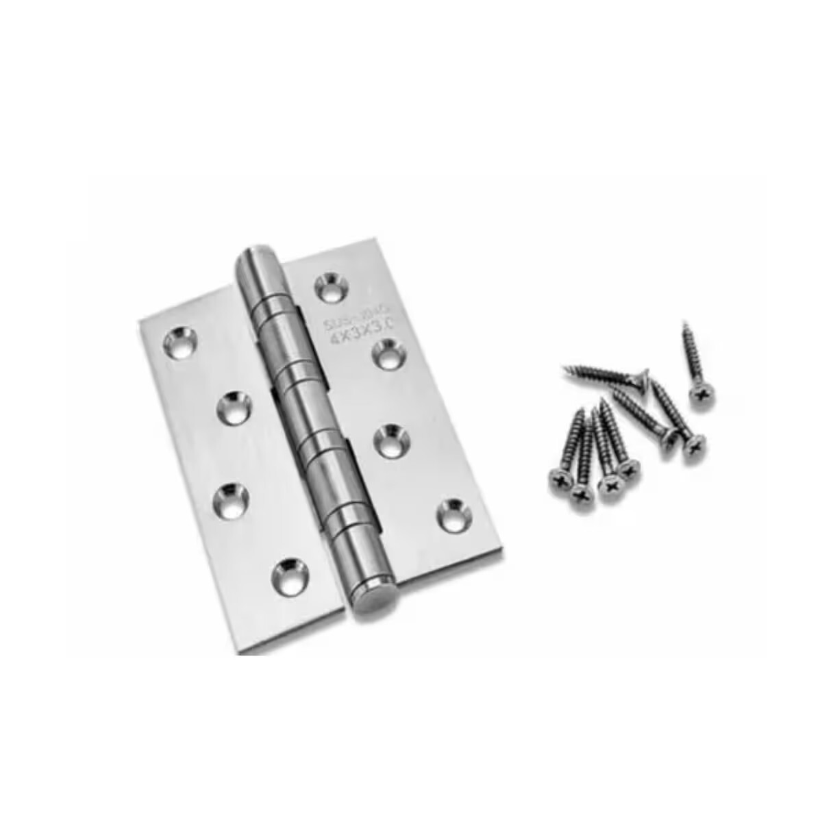 Bisagra Acero Inox Con Ruleman 4x3" 3mm 