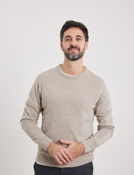 Sweater Harrington Urban Beige Melange