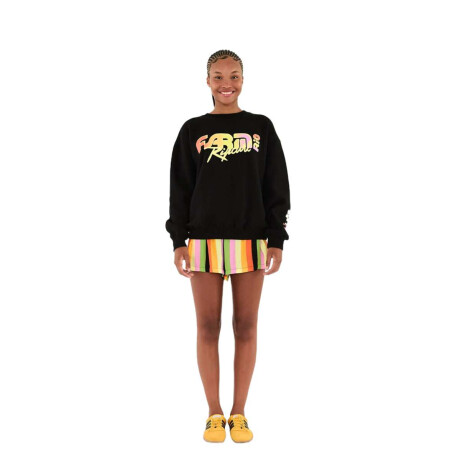 Buzo Rip Curl Carioca Oversize Crew Negro