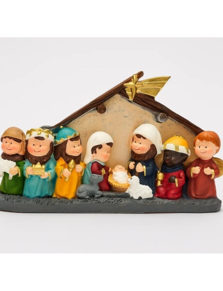 PESEBRE NAIF POLIRESINA 10 UNID. 22.5X14CM. PESEBRE NAIF POLIRESINA 10 UNID. 22.5X14CM.