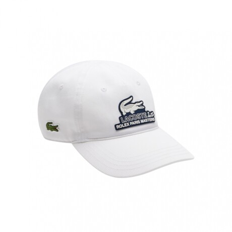 GORRO LACOSTE x ROLEX PARIS MASTERS White