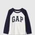 V-FRCH LS LOGO RAGLAN NAVY UNIFORM