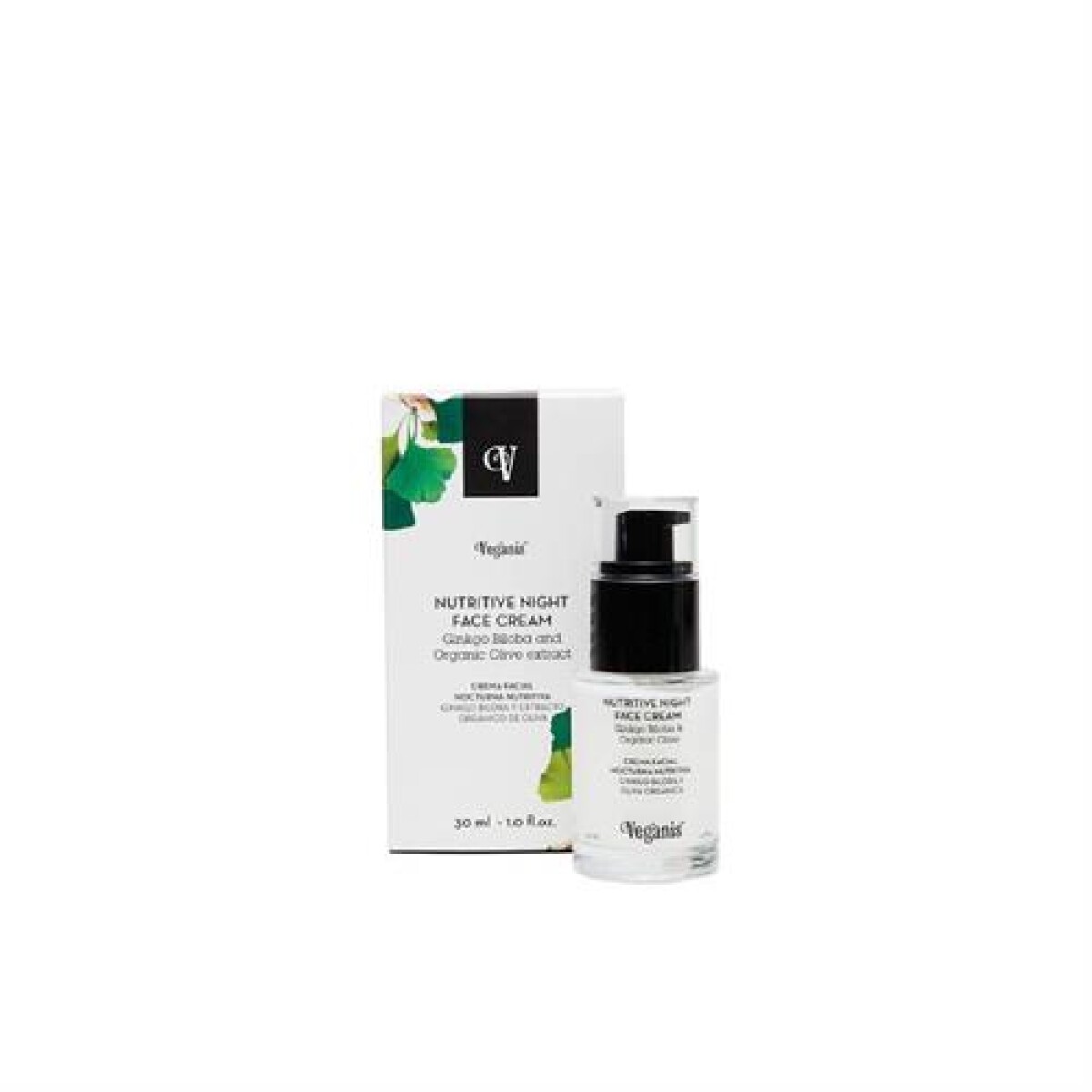 Veganis Crema Facial Nutritiva de Noche 30 ml 
