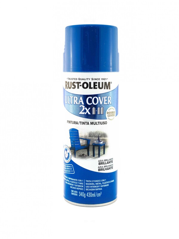 AEROSOL ULTRA COVER 2X AZUL BRILLANTE- 340GR N/A