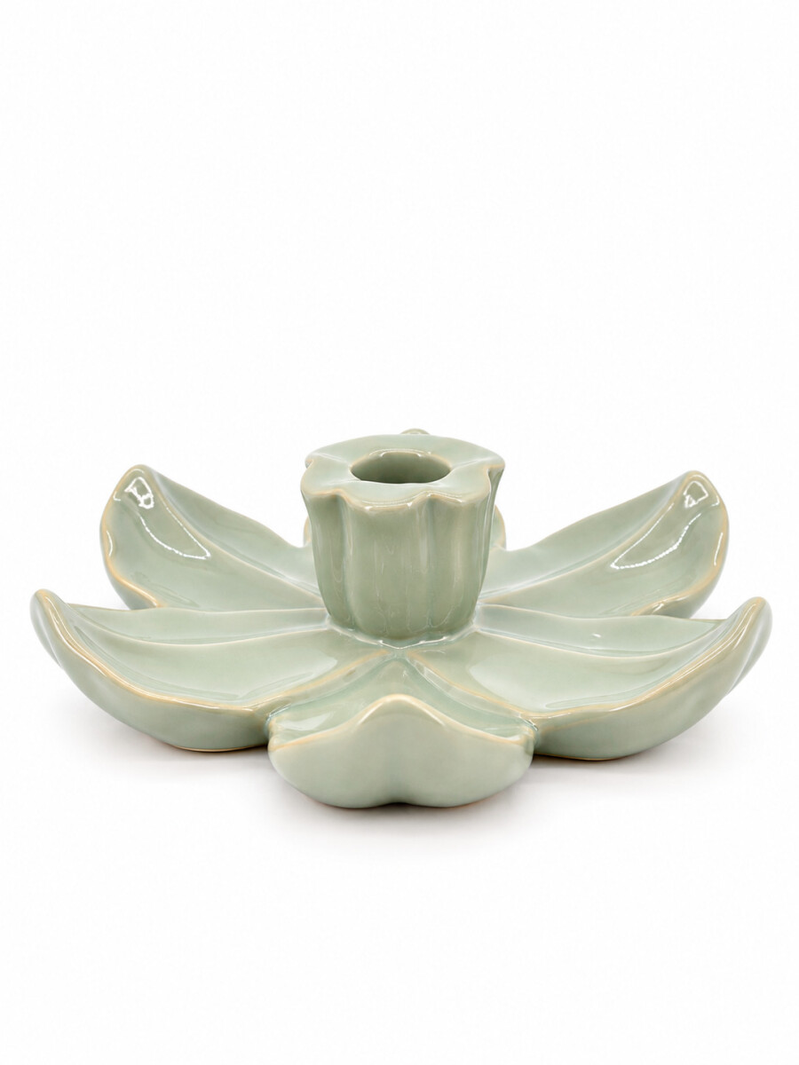 CANDELABRO TULIPAN - VERDE 