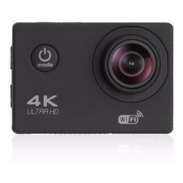 Camara Deporte Deportista Accion Ultra Hd 4k Con Wifi Color Variante Negro