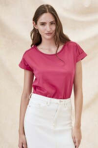 Remera Algodón Magenta