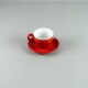 Tazón 250ml c/ Plato 15cm Rojo Choosing Tazón 250ml c/ Plato 15cm Rojo Choosing