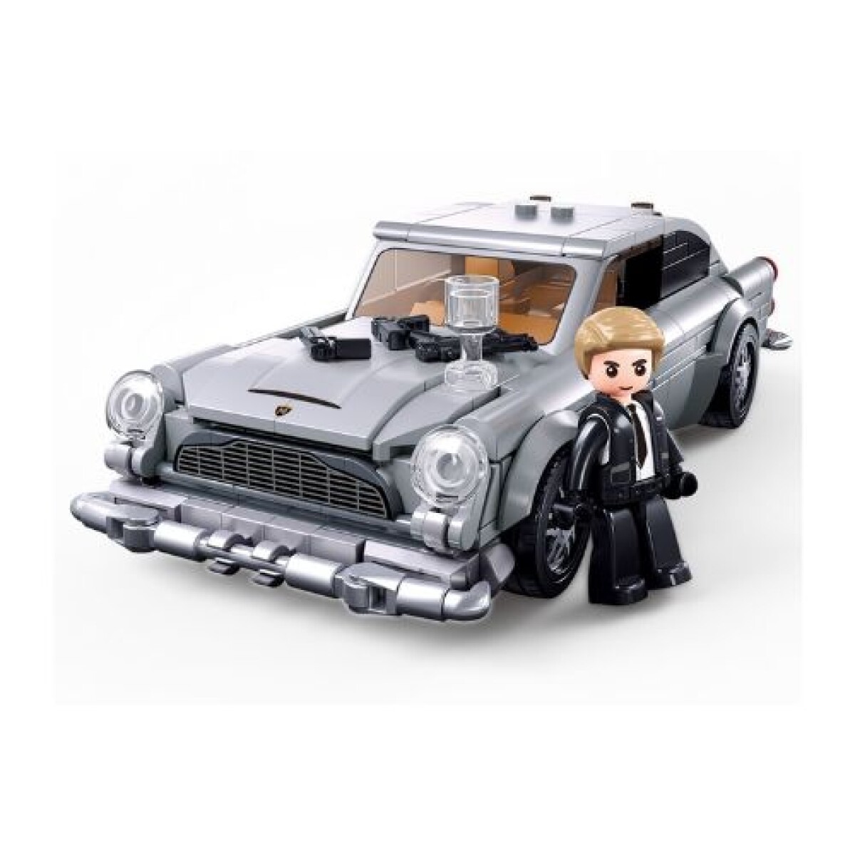 Sluban ModelBricks Auto Agente Secreto 325 Pcs - Sluban Modelbricks Auto Agente Secreto 325 Pcs 