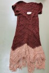 Free Dress Crochet Marrón y Beige