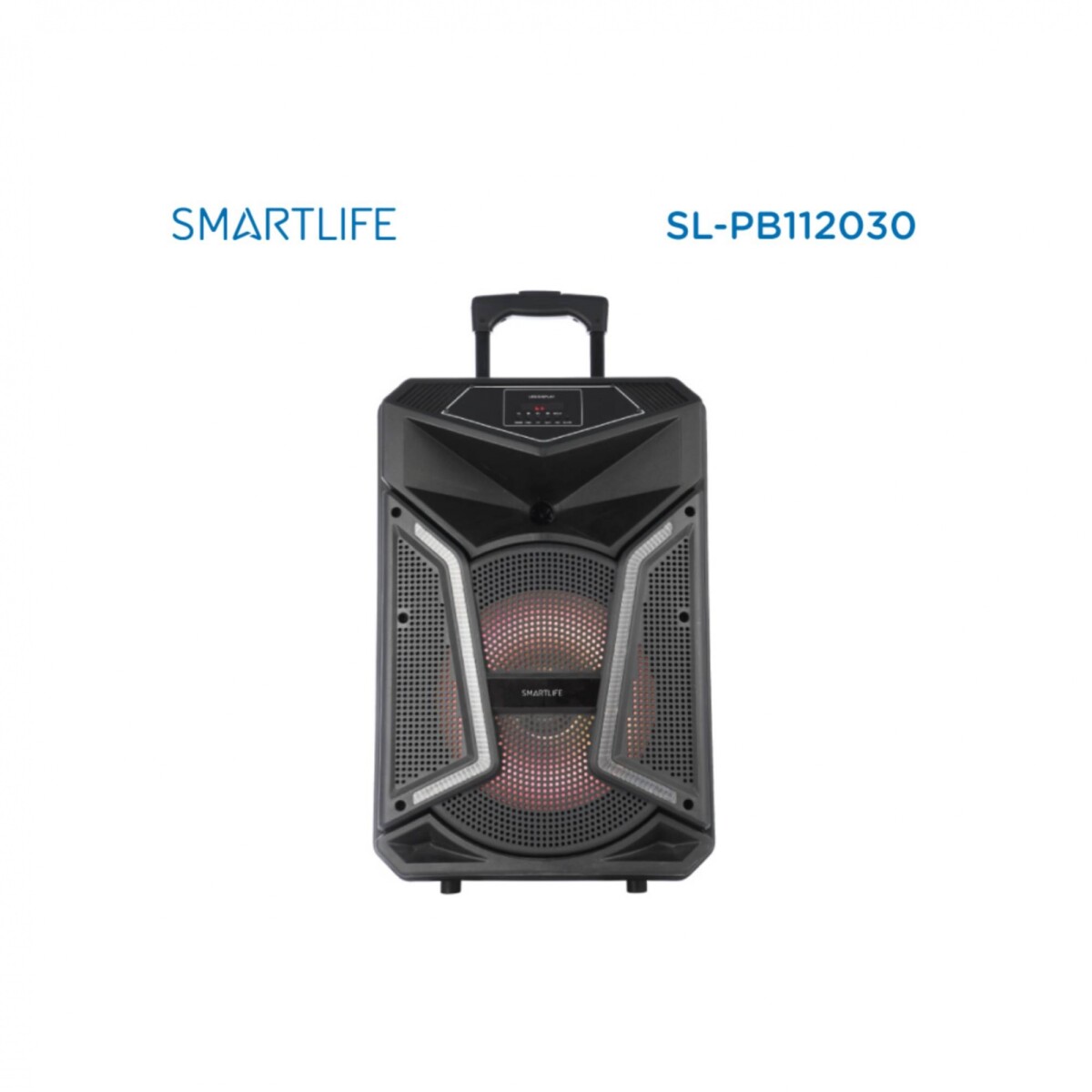 Parlante Party Box Smartlife SL-PB112030 30 W - Negro 