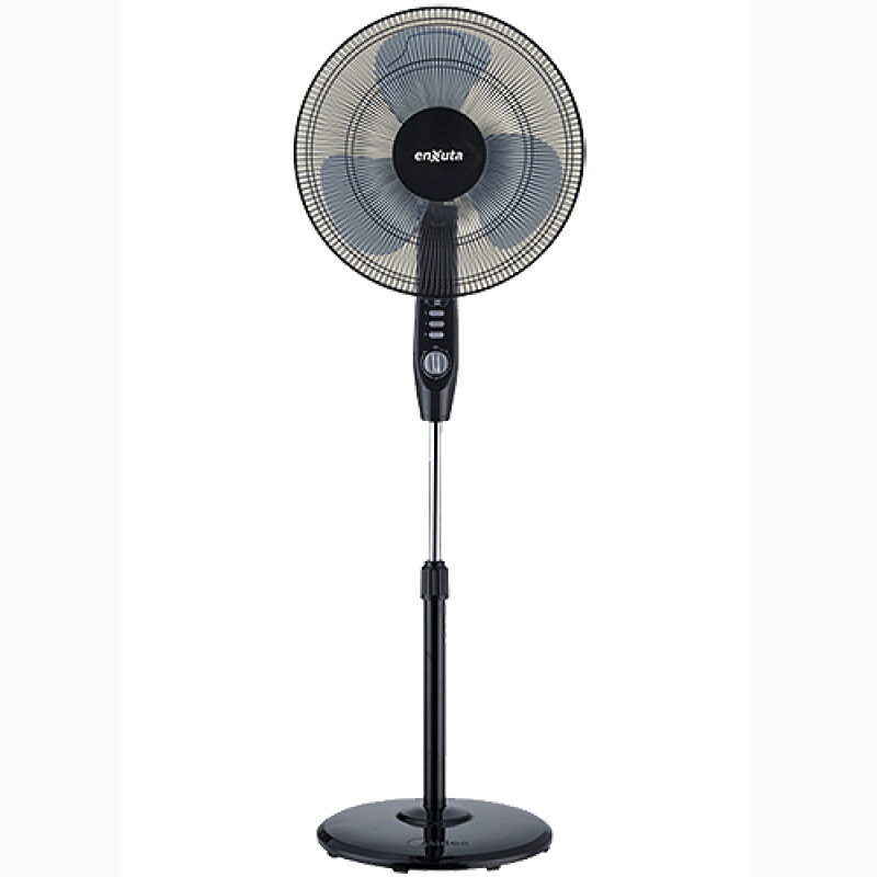 VENTILADOR DE PIE ENXUTA VPENX916N 1.40m 3V 40cm NEGRO Sin color