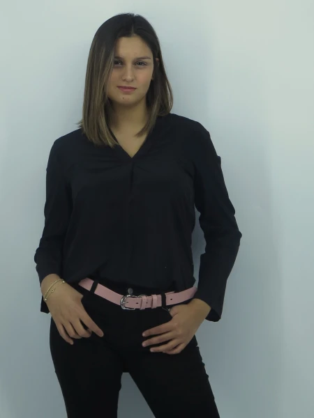 BLUSA WANNA 25280 NEGRO