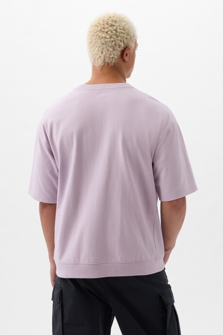 Remera Logo Gap Hombre Orchid Petal 14-3710 T