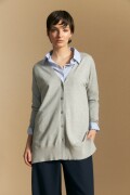 CARDIGAN ROMERO Gris Melange