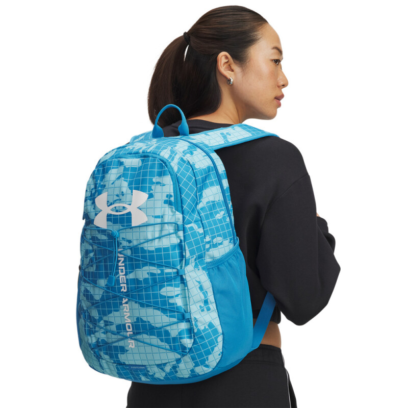 UA Hustle Sport Backpack-PNK BLU-452