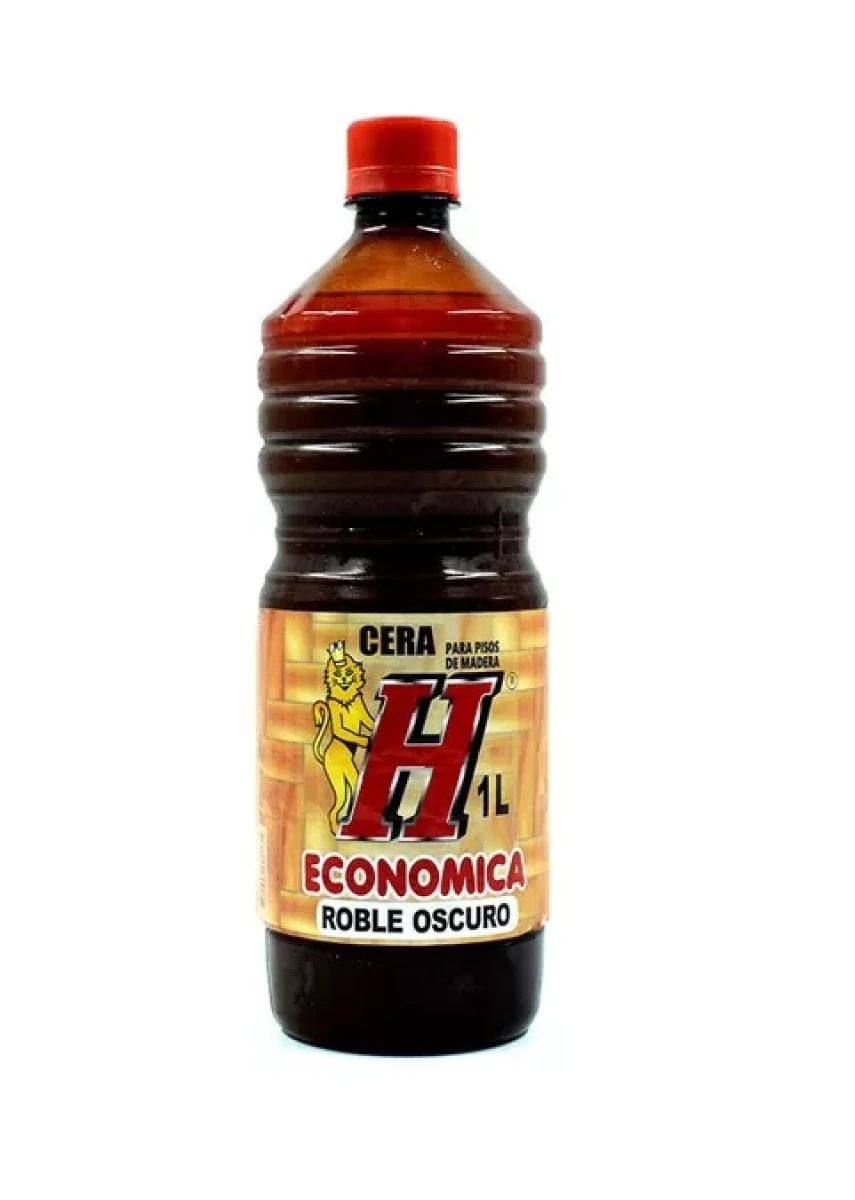 CERA LIQUIDA H ECONOMICA ROBLE OSCURO 1LT 