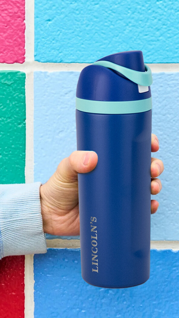 BOTELLA AMAZONA AZUL