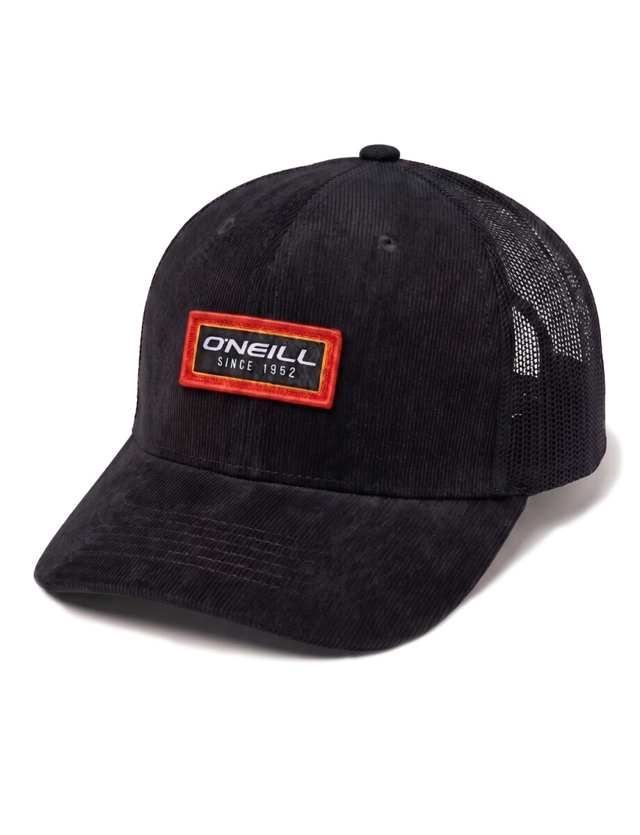 Gorra O'Neill Corduroy Trucker - Negro 