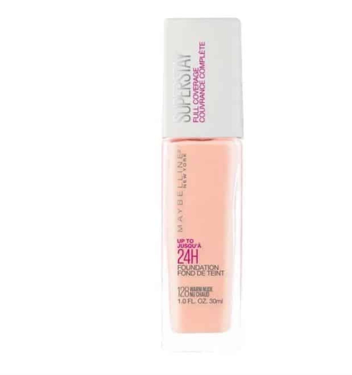 Maybelline Superstay Full Coverage Fdt Warm Nude 128 