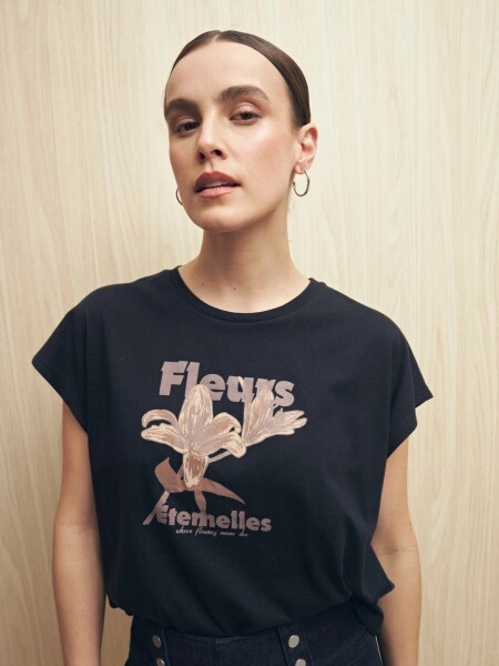 T-SHIRT ALLIE VESLO NEGRO