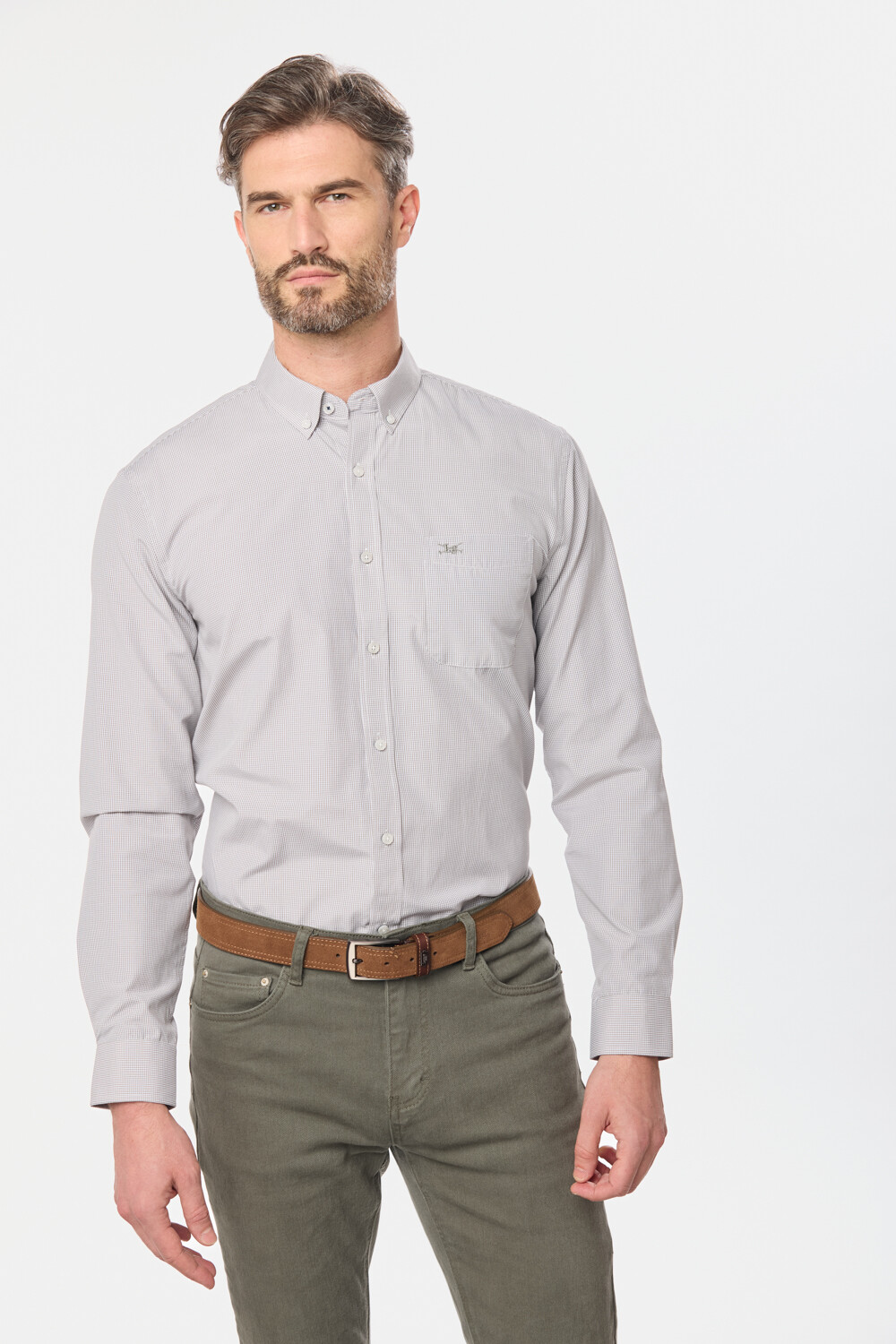 CAMISA RAYADA Verde