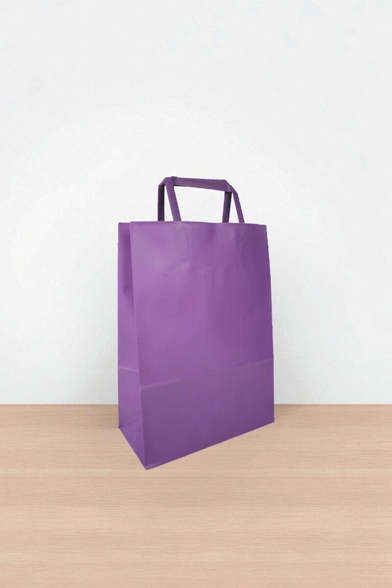 Bolsa lisa acuario 22x10x30 cm - PURPLE 