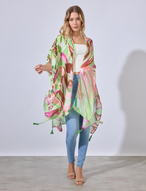 Kimono Spring MULTI/ROSA