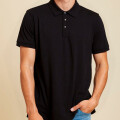 T-SHIRT POLO CORBIN Negro