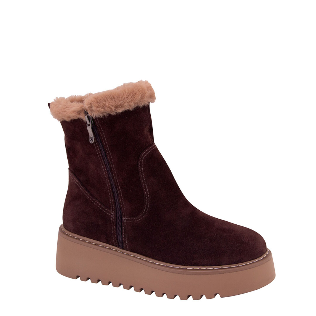 Bota de Mujer Bottero Caña Baja - Marrón 