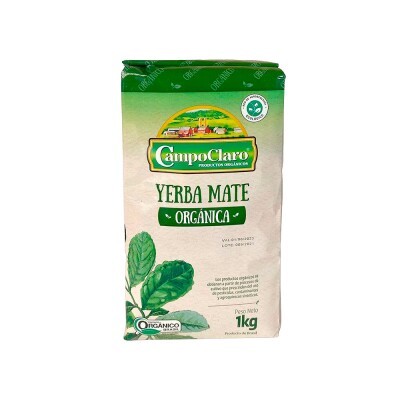 Yerba orgánica Campo Claro 1kg Yerba Campo Claro Organica 1kg
