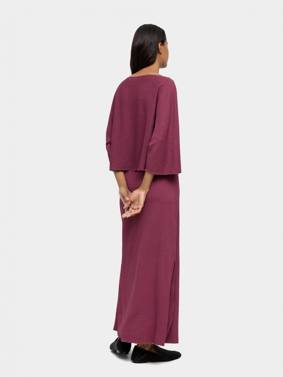Blusa Efecto Arrugado rosa