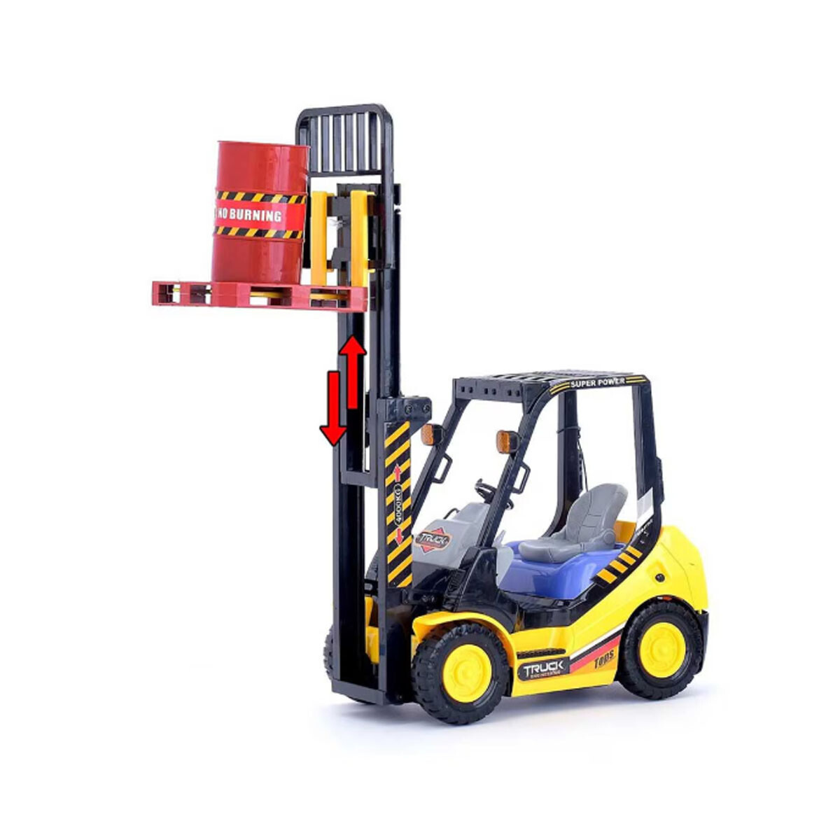 Juguete Montacargas Eléctrico a control remoto 