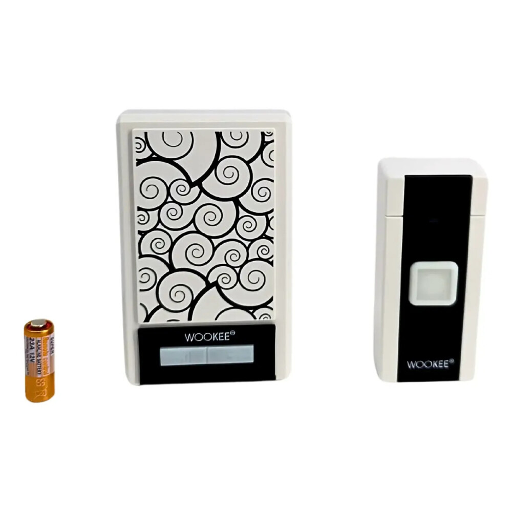 Timbre inalámbrico con estampa Timbre inalámbrico con estampa