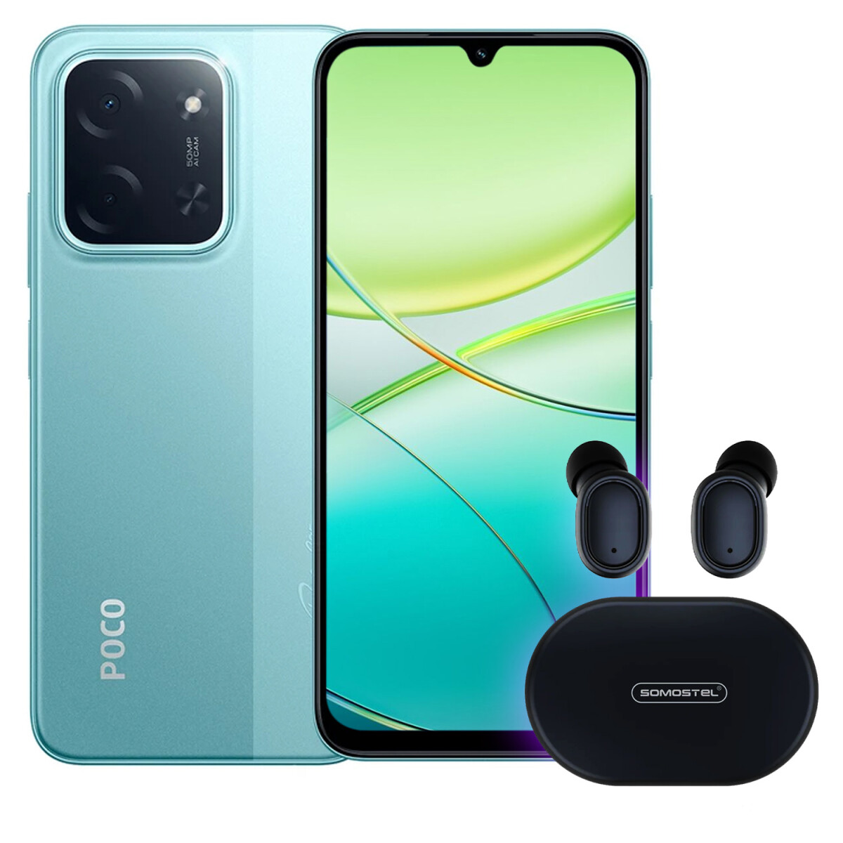 Xiaomi Poco C85 6gb Ram 128gb + Regalo - VERDE 