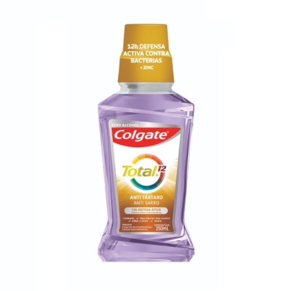 Colgate Enjuague Bucal Total 12 Antisarro 250ml – Higiene Bucal Completa