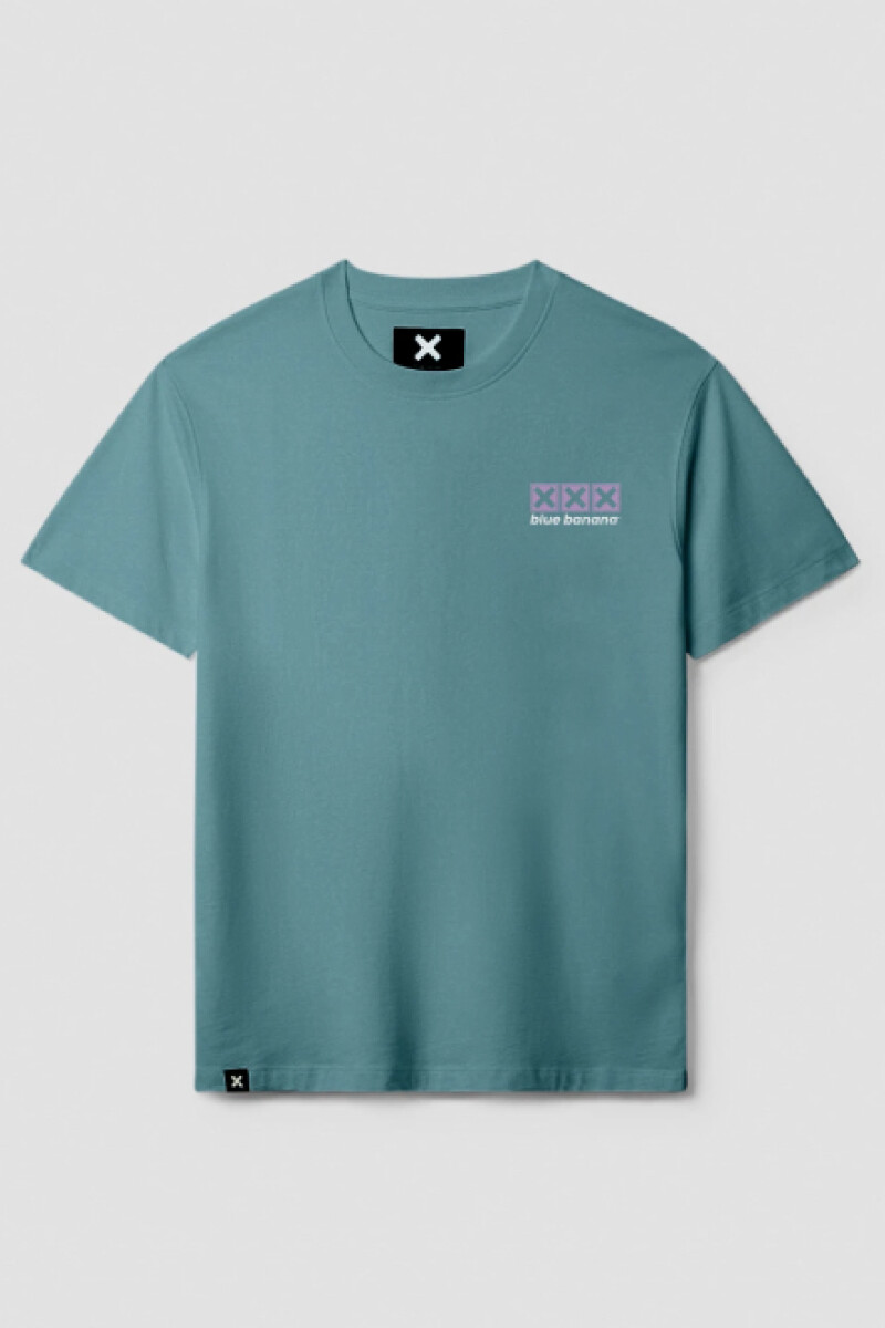 Camiseta Blue Banana - Line Amazon Green