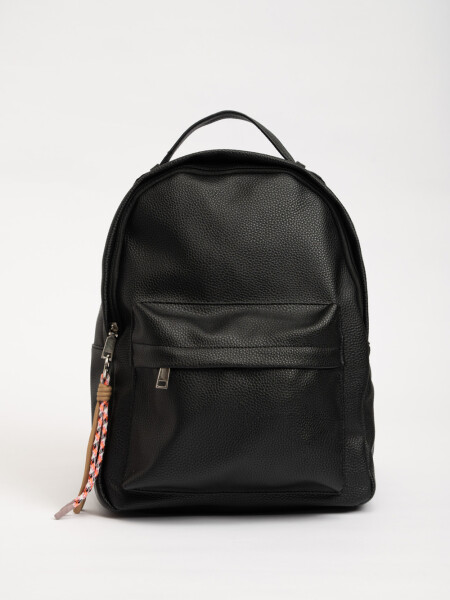 Mochila con llavero Negro