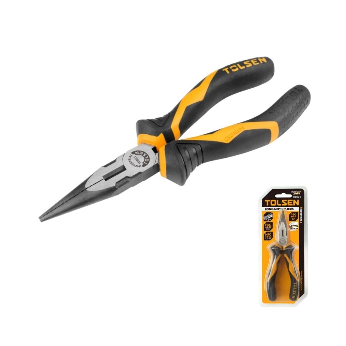 ALICATE PUNTA FINA 6" 160mm TOLSEN Alicate Punta Fina 6" 160mm Tolsen