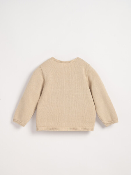 Saco tejido Beige