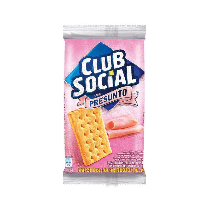 CLUB SOCIAL JAMON 141G Club Social Jamon 141g
