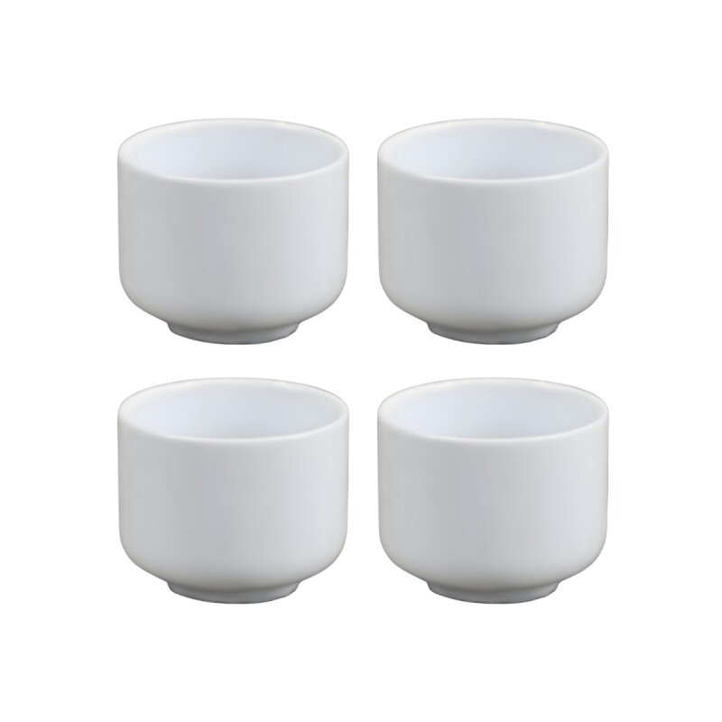 Ramequin cilindrico D5.5x4cm porcelana BLANCO