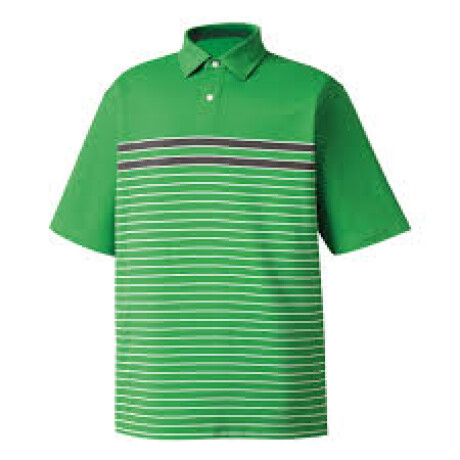 REMERA HOMBRE FOOTJOY PRODRY Chest Band Blend - Verde -Gris -Blanco