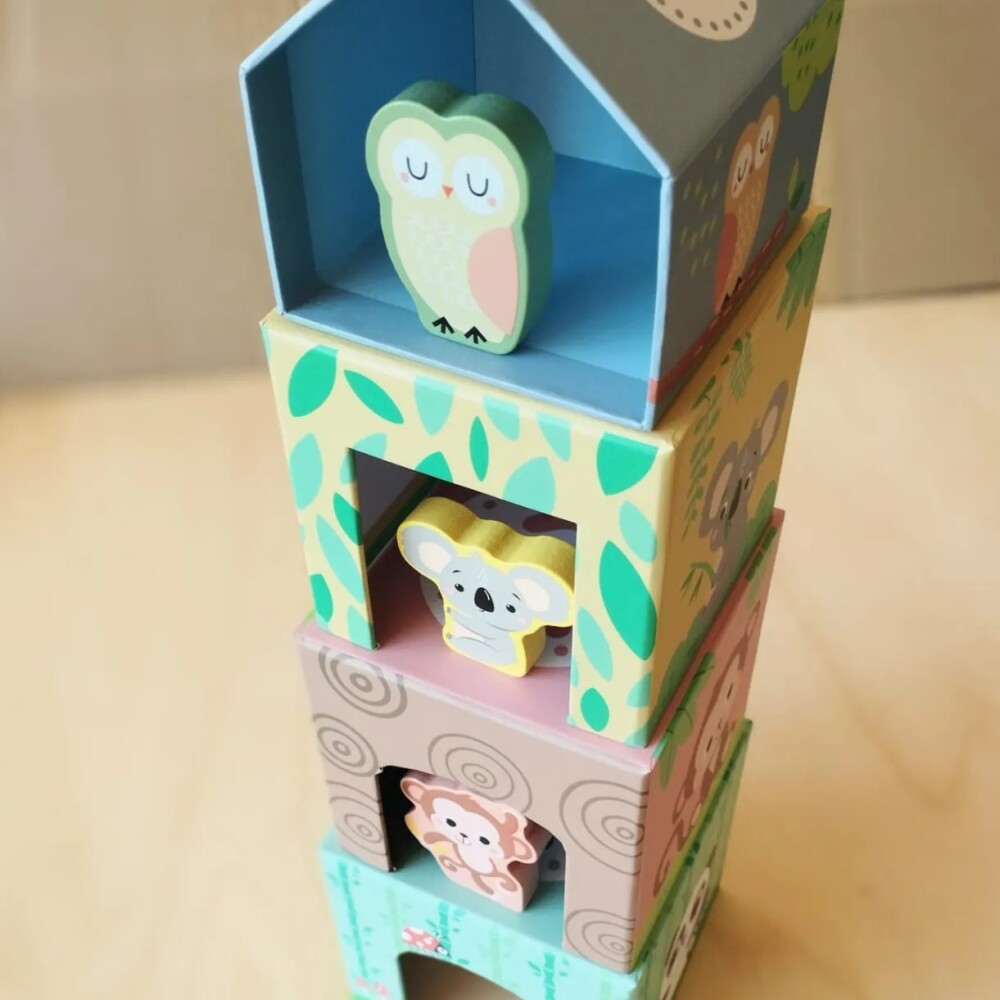 Apilable con animales encastre HIPANDO Apilable con animales encastre HIPANDO