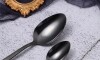 Set 24 Piezas Cubiertos - Acero Inox Mate Tokio - Negro Set 24 Piezas Cubiertos - Acero Inox Mate Tokio - Negro